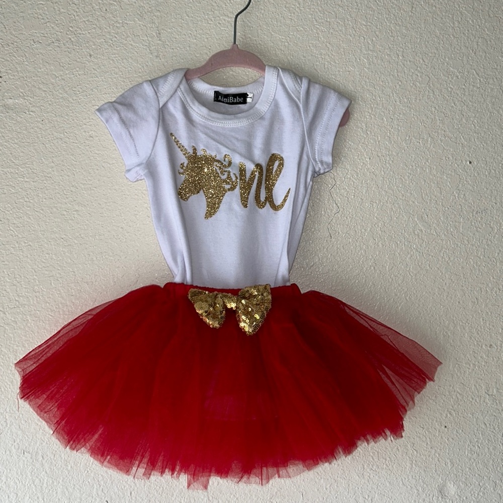 Unicorn First outfit,First Outfit Girl, Outfit Unicorn, one year